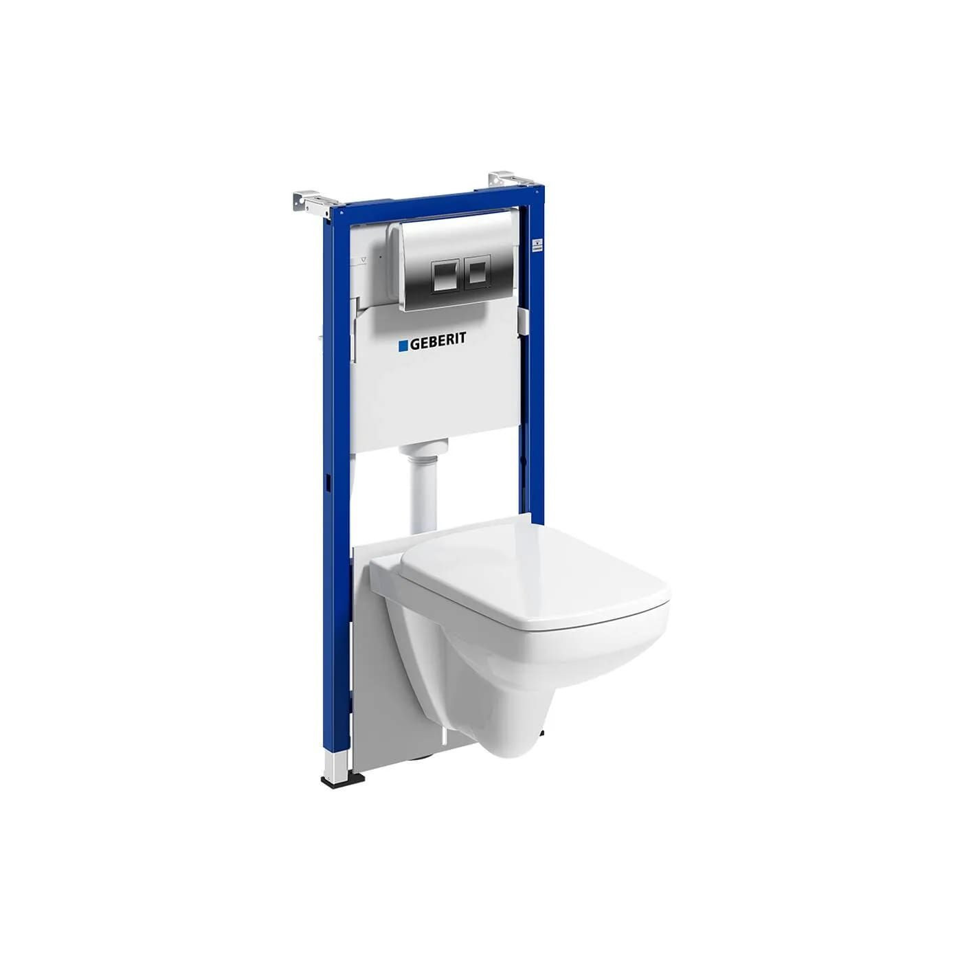 Zestaw Stelażowy Duofix Basic Delta 35 Selnova Square Compact 118.342.21.2 Geberit Zestaw Stelażowy Duofix Basic Delta 35 Selnova Square Compact 118.342.21.2 Geberit