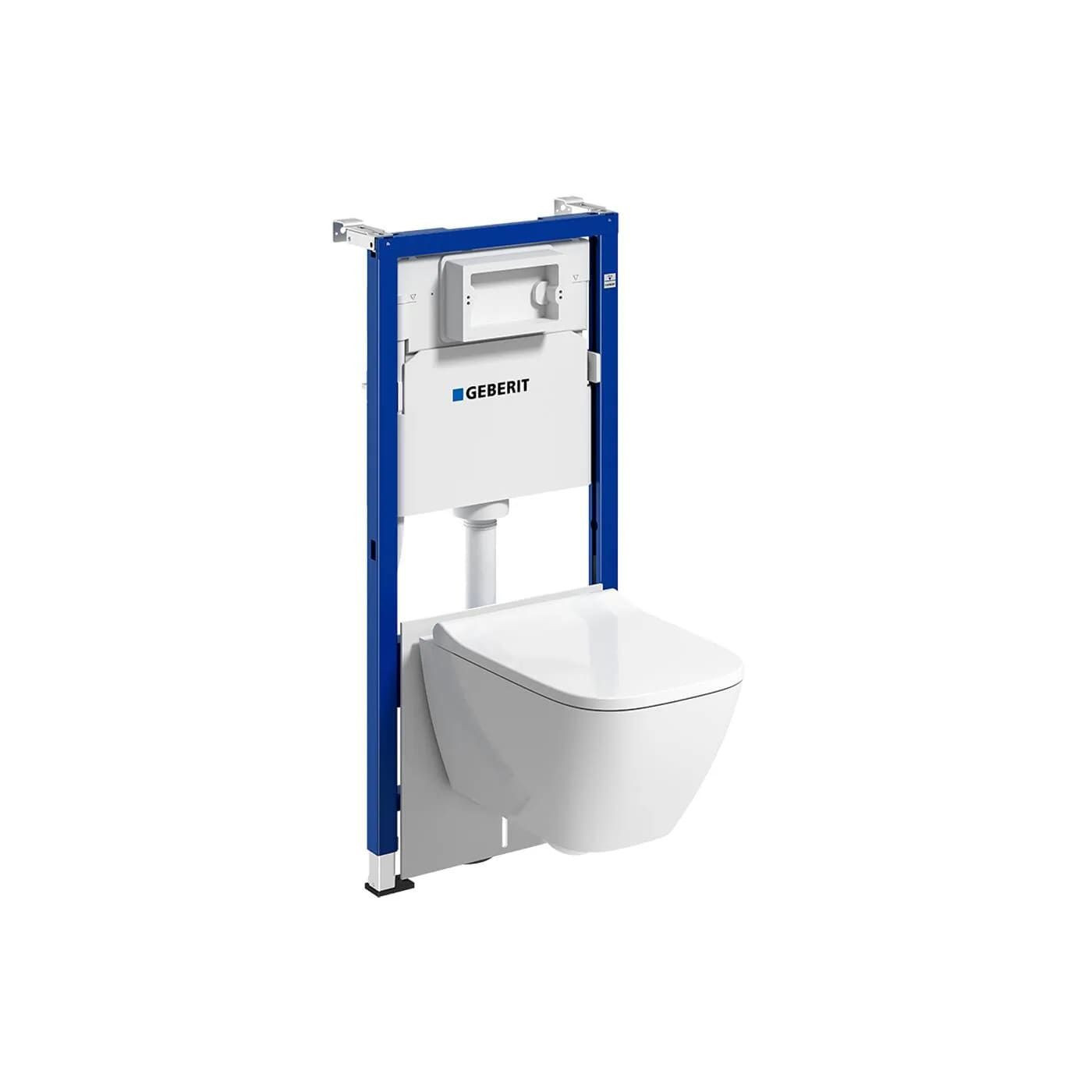 Zestaw Stelażowy Duofix Basic Smyle Square Krótka 118.348.00.2 Geberit Zestaw Stelażowy Duofix Basic Smyle Square Krótka 118.348.00.2 Geberit