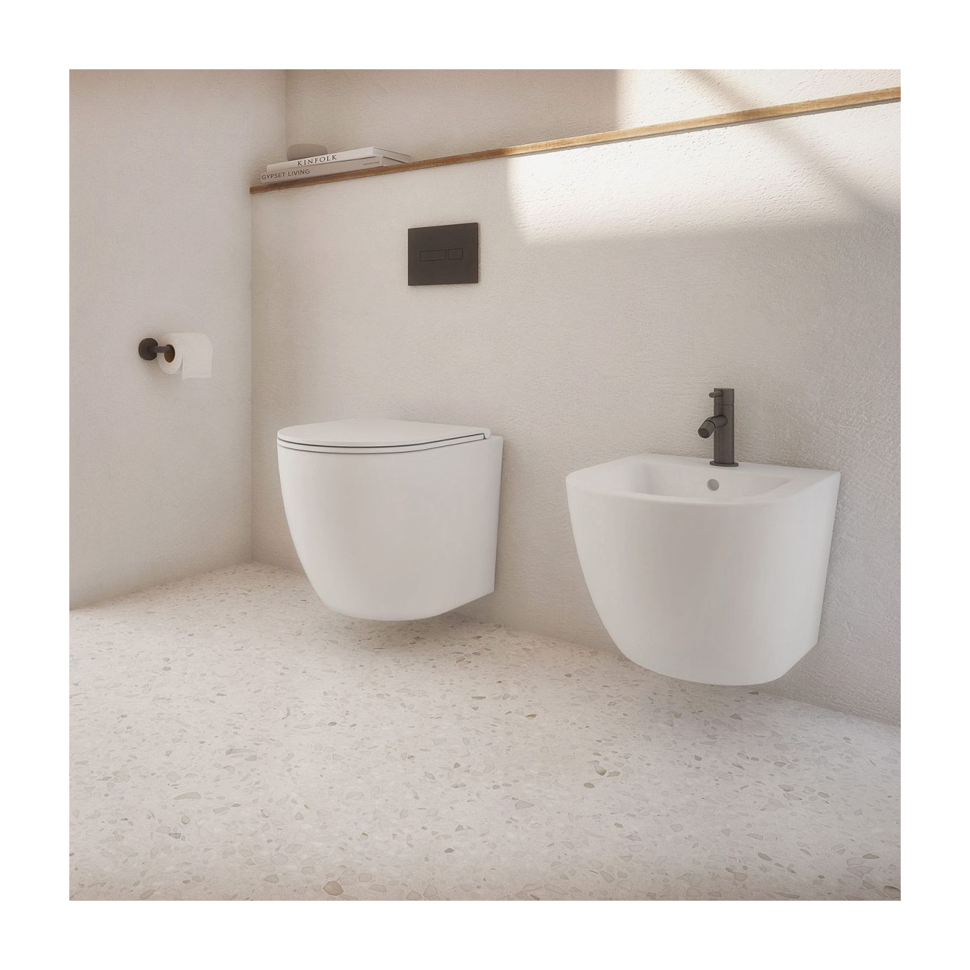 Bidet Wiszący Ottawa 28,5x37 Biały OTTAWABIBP Omnires Bidet Wiszący Ottawa 28,5x37 Biały OTTAWABIBP Omnires