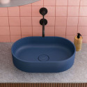 Umywalka Nablatowa Ovo Midnight blue Mat 55x36 OVOUNMB Omnires Umywalka Nablatowa Ovo Midnight blue Mat 55x36 OVOUNMB Omnires