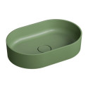 Umywalka Nablatowa Ovo Olive Mat 55x36 OVOUNOL Omnires Umywalka Nablatowa Ovo Olive Mat 55x36 OVOUNOL Omnires