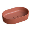 Umywalka Nablatowa Ovo Terracotta Mat 55x36 OVOUNTE Omnires Umywalka Nablatowa Ovo Terracotta Mat 55x36 OVOUNTE Omnires