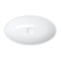 Umywalka Nablatowa Siena Szaro-Biała 60x35 SIENALUNBSP Omnires Umywalka Nablatowa Siena Szaro-Biała 60x35 SIENALUNBSP Omnires