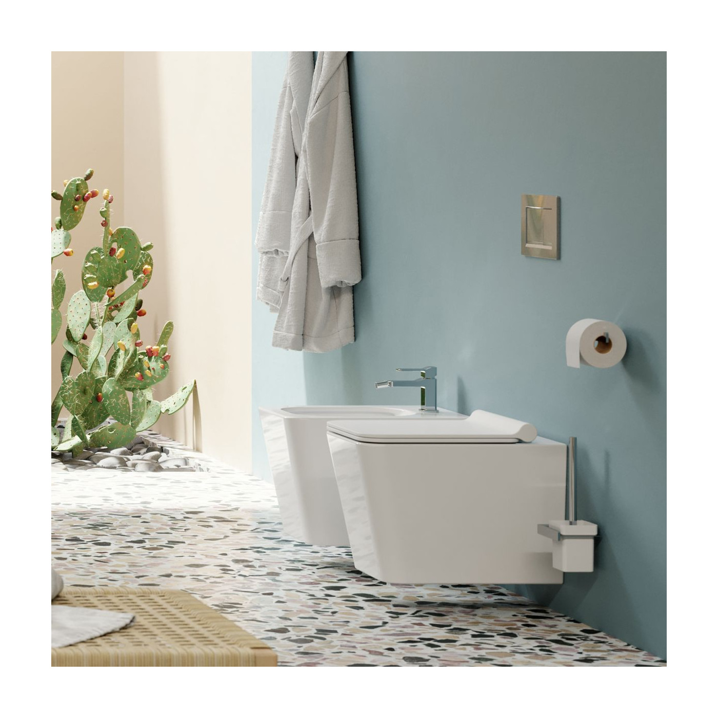 Zestaw WC Boston Biały 53x36 BOSTONMWBP Omnires Zestaw WC Boston Biały 53x36 BOSTONMWBP Omnires