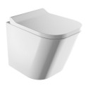 Zestaw WC Fontana Biały 48,5x34,5 FONTANAMWBP Omnires Zestaw WC Fontana Biały 48,5x34,5 FONTANAMWBP Omnires