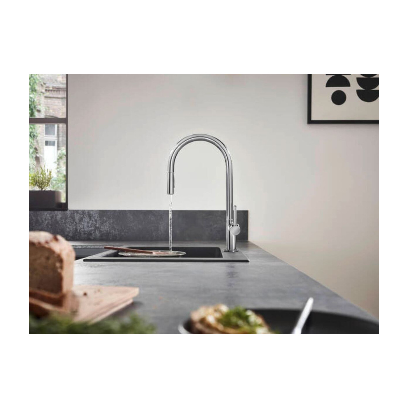 Jednouchwytowa Bateria Kuchenna Talis M54 210 Z Wyciąganą Wylewką 72801000 Hansgrohe Jednouchwytowa Bateria Kuchenna Talis M54 210 Z Wyciąganą Wylewką 72801000 Hansgrohe