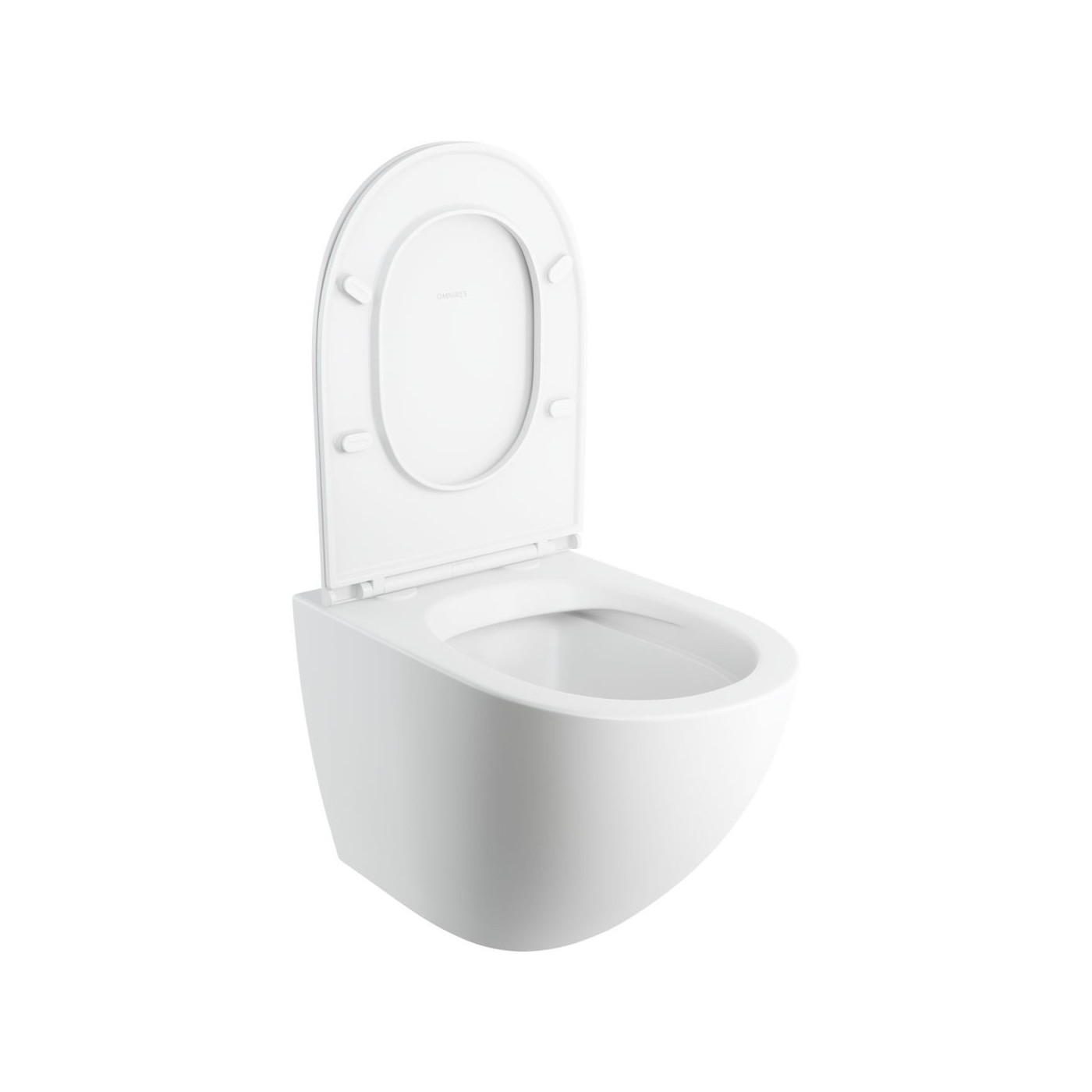 Zestaw WC Ottawa Comfort Biały Mat 54x36,5 OTTAWACMWBM Omnires Zestaw WC Ottawa Comfort Biały Mat 54x36,5 OTTAWACMWBM Omnires