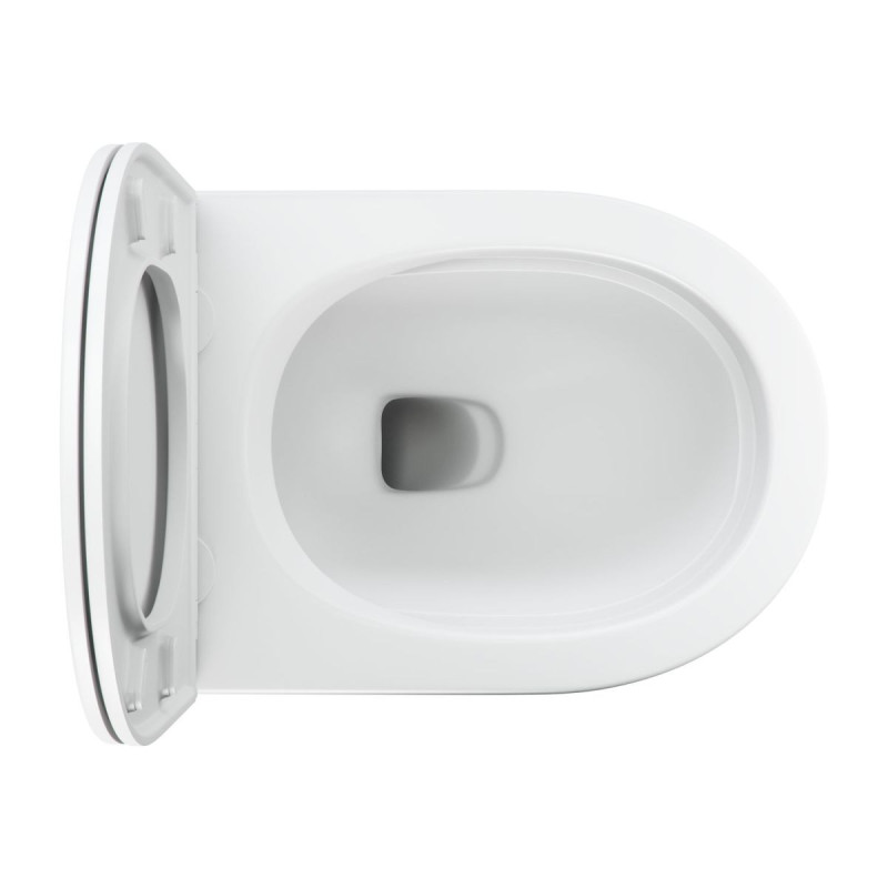 Zestaw WC Ottawa Comfort Biały Mat 54x36,5 OTTAWACMWBM Omnires Zestaw WC Ottawa Comfort Biały Mat 54x36,5 OTTAWACMWBM Omnires