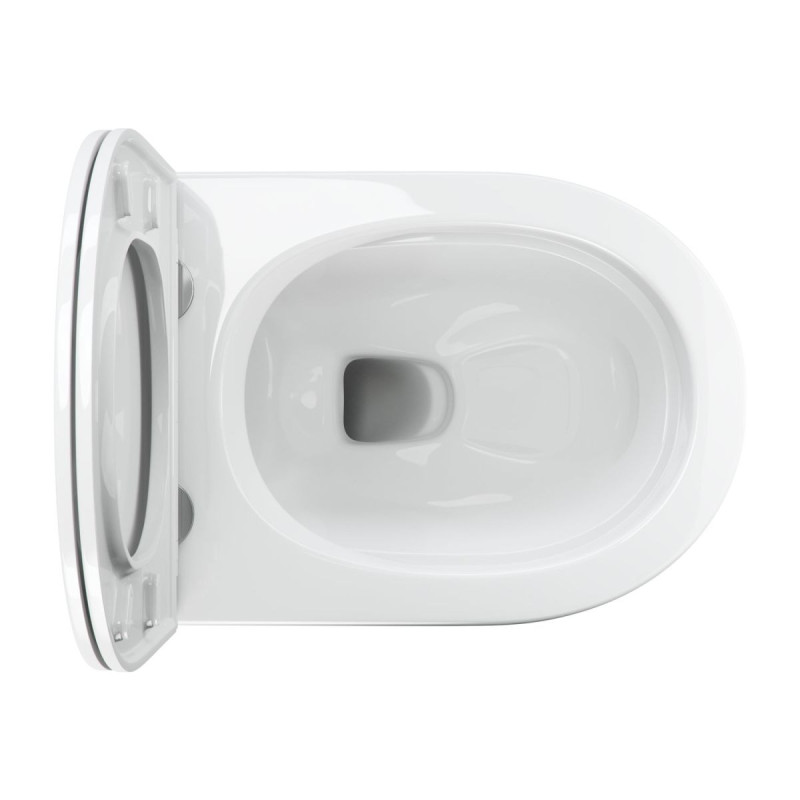 Zestaw WC Ottawa Comfort Biały 54x36,5 OTTAWACMWBP Omnires Zestaw WC Ottawa Comfort Biały 54x36,5 OTTAWACMWBP Omnires
