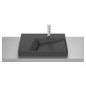 Umywalka Nablatowa Horizon Geometric Czarny Mat 60x42 A32727608B Roca Umywalka Nablatowa Horizon Geometric Czarny Mat 60x42 A32727608B Roca
