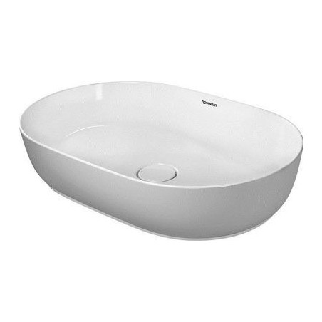 Umywalka Luv 60x40 cm Nablatowa Owalna Biała 0379600000 Duravit