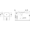Umywalka Luv 60x40 cm Nablatowa Owalna Biała 0379600000 Duravit Umywalka Luv 60x40 cm Nablatowa Owalna Biała 0379600000 Duravit