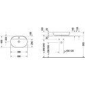 Umywalka Luv 60x40 cm Nablatowa Owalna Biała 0380600000 Duravit Umywalka Luv 60x40 cm Nablatowa Owalna Biała 0380600000 Duravit