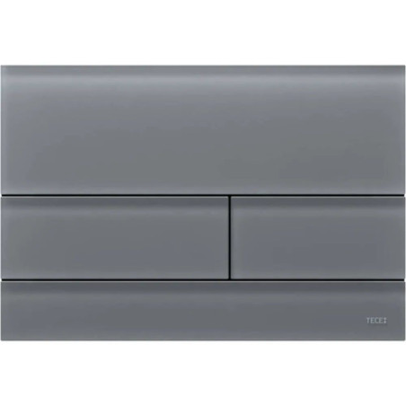 Przycisk Spłukujący Square II Szkło Szare Satynowe 9240826 Tece