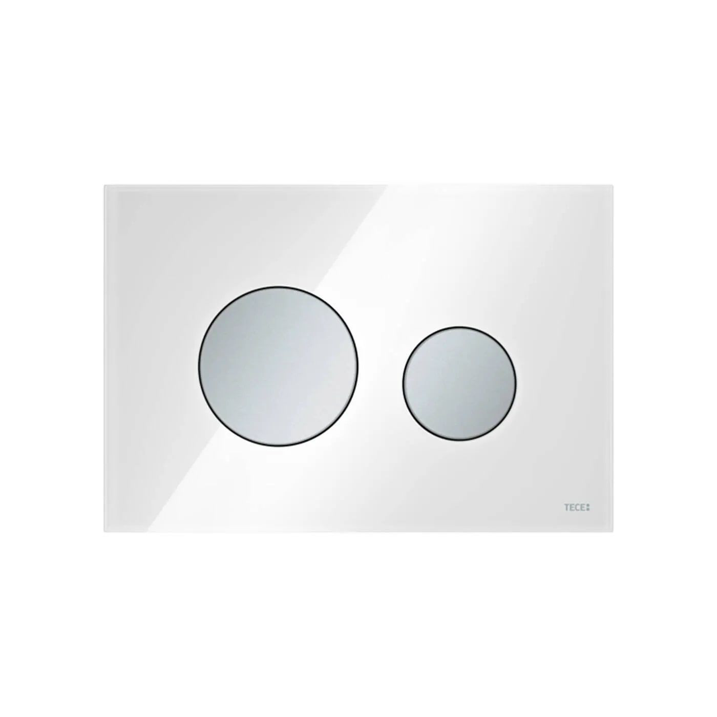 Przycisk Spłukujący Loop Szkło Białe/Chrom Mat 9240659 Tece Przycisk Spłukujący Loop Szkło Białe/Chrom Mat 9240659 Tece