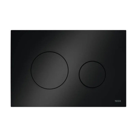 Przycisk Spłukujący Loop Czarny Połysk 9240924 Tece