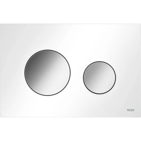 Przycisk Spłukujący Loop Biały/Chrom Połysk 9240927 Tece