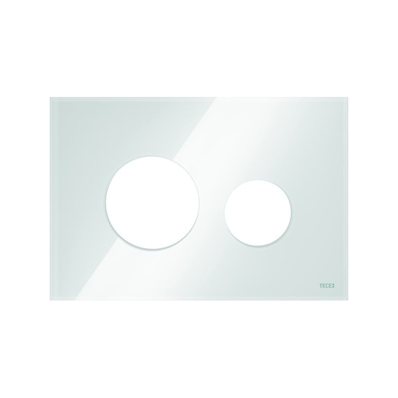 Obudowa Przycisku Spłukującego Loop Szkło Białe Połysk 9240671 Tece Obudowa Przycisku Spłukującego Loop Szkło Białe Połysk 9240671 Tece