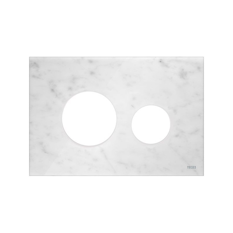 Obudowa Przycisku Spłukującego Loop Biały Marmur 9240613 Tece Obudowa Przycisku Spłukującego Loop Biały Marmur 9240613 Tece