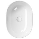 Umywalka Nablatowa Pura 50x35 Bianco Lucido 886011 GSI Umywalka Nablatowa Pura 50x35 Bianco Lucido 886011 GSI