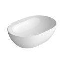 Umywalka Nablatowa Pura 50x35 Bianco Lucido 886011 GSI Umywalka Nablatowa Pura 50x35 Bianco Lucido 886011 GSI
