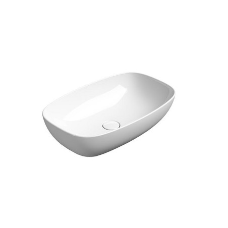Umywalka Nablatowa Nubes 60x38 Bianco Lucido 978311 GSI