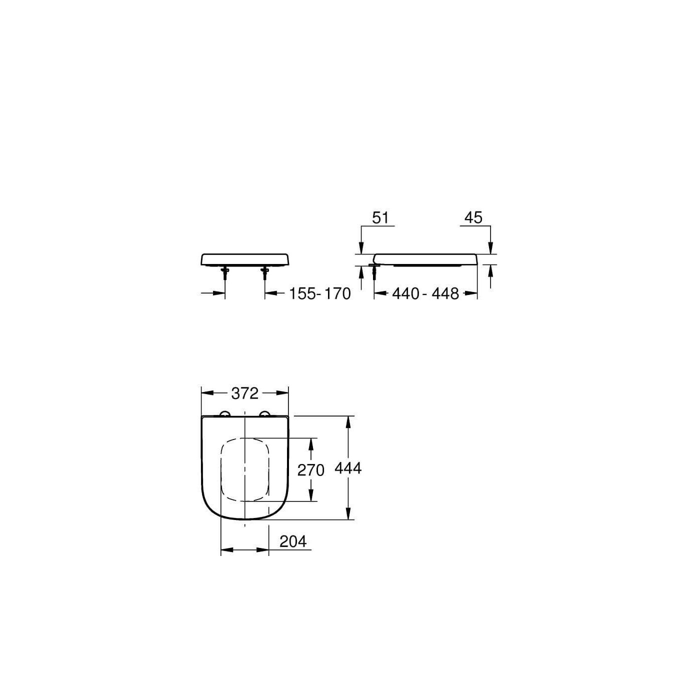 Deska Sedesowa Euro Ceramic 39331002 Grohe Deska Sedesowa Euro Ceramic 39331002 Grohe
