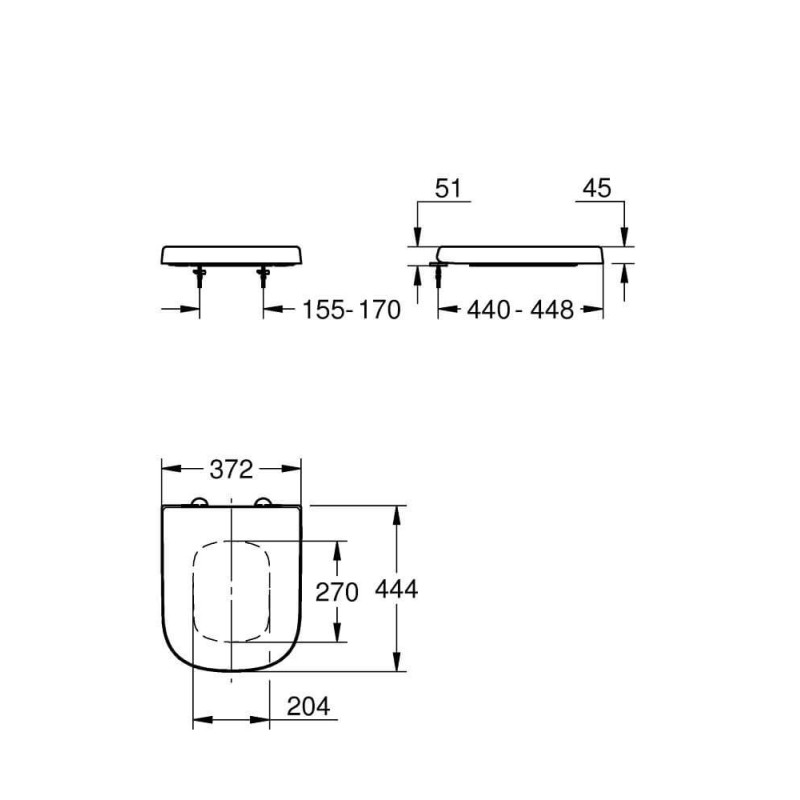 Deska Sedesowa Euro Ceramic 39331002 Grohe Deska Sedesowa Euro Ceramic 39331002 Grohe