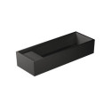 Umywalka Nablatowa Next Narrow 100x37 Nero Mat 7505NEMT Galassia Umywalka Nablatowa Next Narrow 100x37 Nero Mat 7505NEMT Galassia