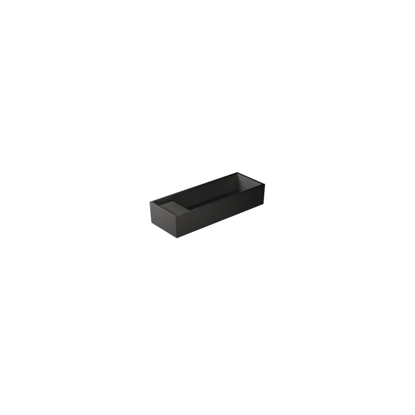 Umywalka Nablatowa Next Narrow 100x37 Nero Mat 7505NEMT Galassia Umywalka Nablatowa Next Narrow 100x37 Nero Mat 7505NEMT Galassia