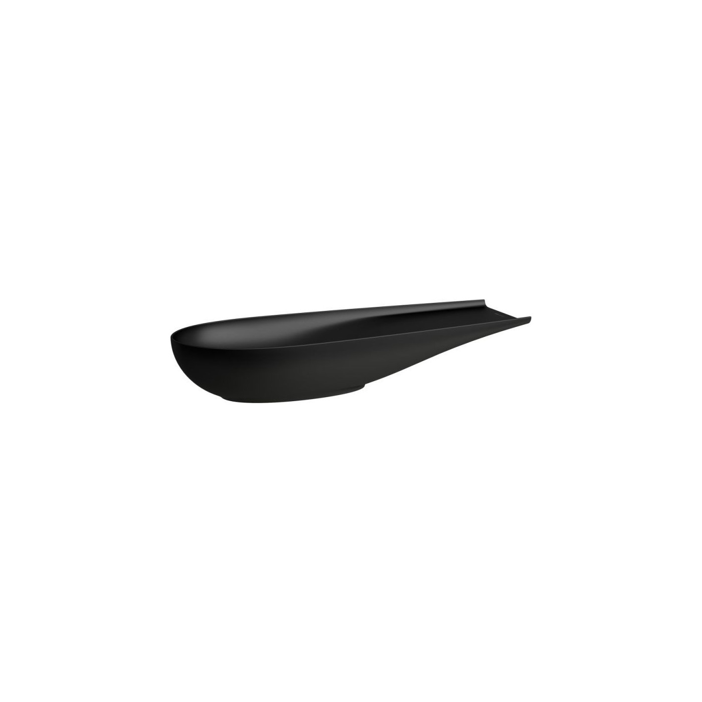 Umywalka Nablatowa Ilbagnoalessi 100x38 cm Czarny Mat H8189747161121 Laufen Umywalka Nablatowa Ilbagnoalessi 100x38 cm Czarny Mat H8189747161121 Laufen