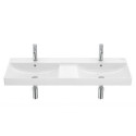 Umywalka Prostokątna Podwójna Ona 120x46 cm Biała A32768B000 Roca Umywalka Prostokątna Podwójna Ona 120x46 cm Biała A32768B000 Roca