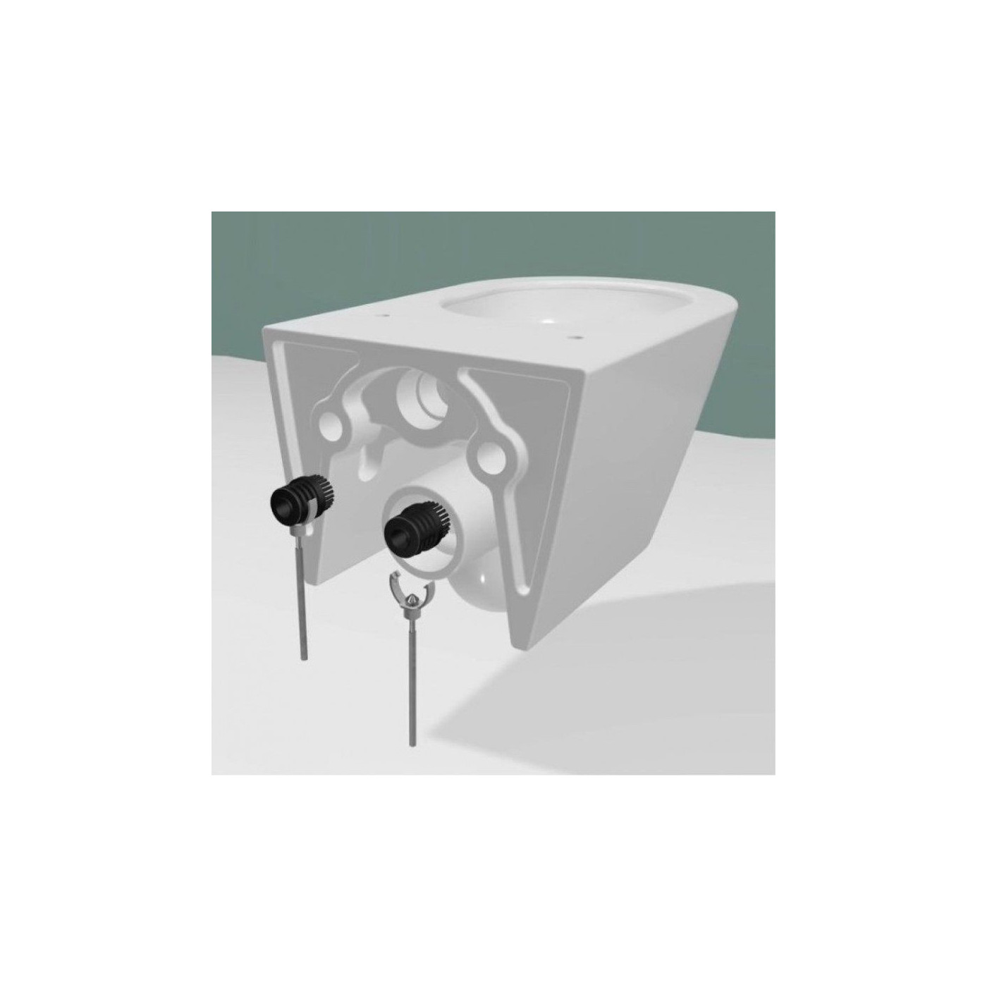 Zestaw Montażowy Do WC I Bidetu 5KFST000 Catalano Zestaw Montażowy Do WC I Bidetu 5KFST000 Catalano