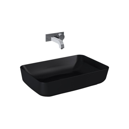 Umywalka Nablatowa Nomia 50 Black Mat 145291 Elita