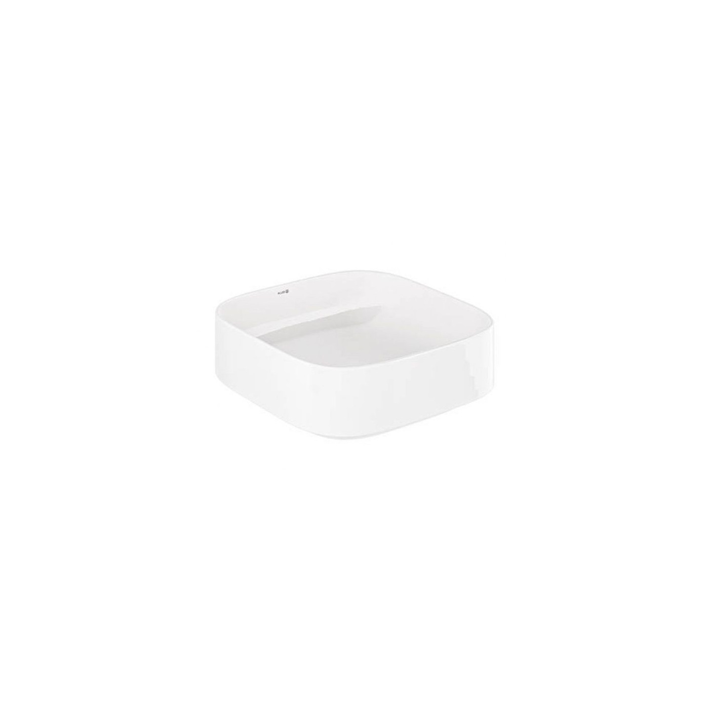 Umywalka Ceramiczna Nablatowa Kwadratowa 40X40 Resa Biały 58CW3043 Kludi Umywalka Ceramiczna Nablatowa Kwadratowa 40X40 Resa Biały 58CW3043 Kludi