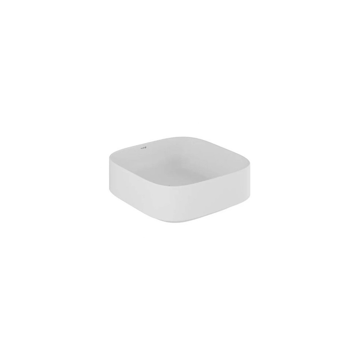 Umywalka Ceramiczna Nablatowa Kwadratowa 40X40 Resa Biały Mat 58CW3053 Kludi Umywalka Ceramiczna Nablatowa Kwadratowa 40X40 Resa Biały Mat 58CW3053 Kludi
