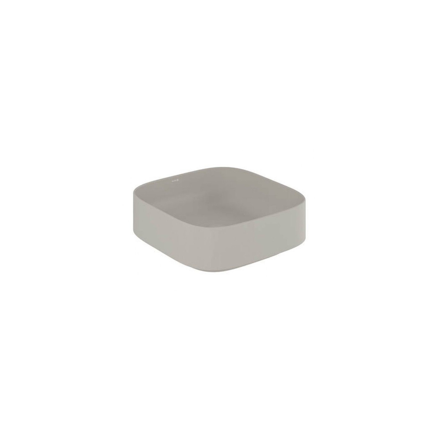 Umywalka Ceramiczna Nablatowa Kwadratowa 40X40 Resa Jasny Szary Mat 58CW30O2 Kludi Umywalka Ceramiczna Nablatowa Kwadratowa 40X40 Resa Jasny Szary Mat 58CW30O2 Kludi