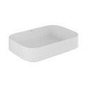 Umywalka Ceramiczna Nablatowa Prostokątna 60X40 Resa Biały Mat 58CW4053 Kludi Umywalka Ceramiczna Nablatowa Prostokątna 60X40 Resa Biały Mat 58CW4053 Kludi