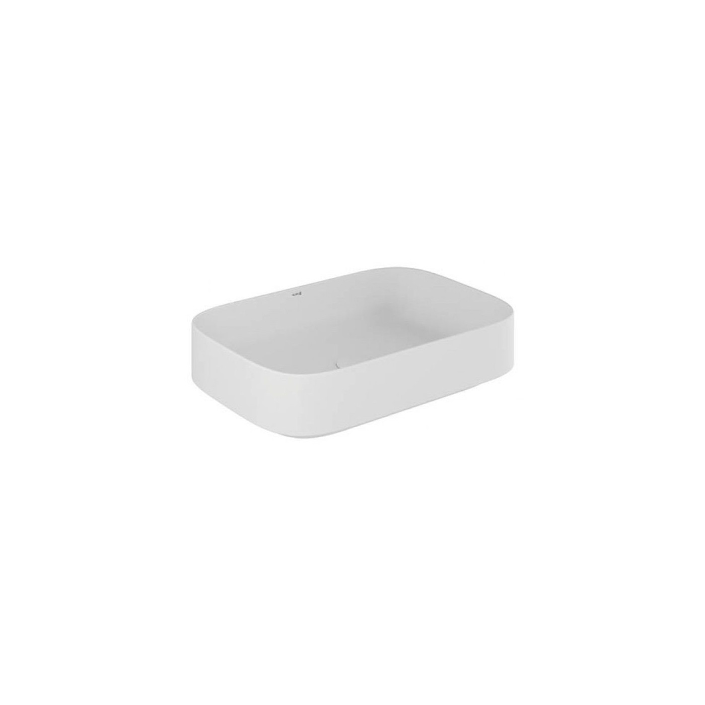 Umywalka Ceramiczna Nablatowa Prostokątna 60X40 Resa Biały Mat 58CW4053 Kludi Umywalka Ceramiczna Nablatowa Prostokątna 60X40 Resa Biały Mat 58CW4053 Kludi