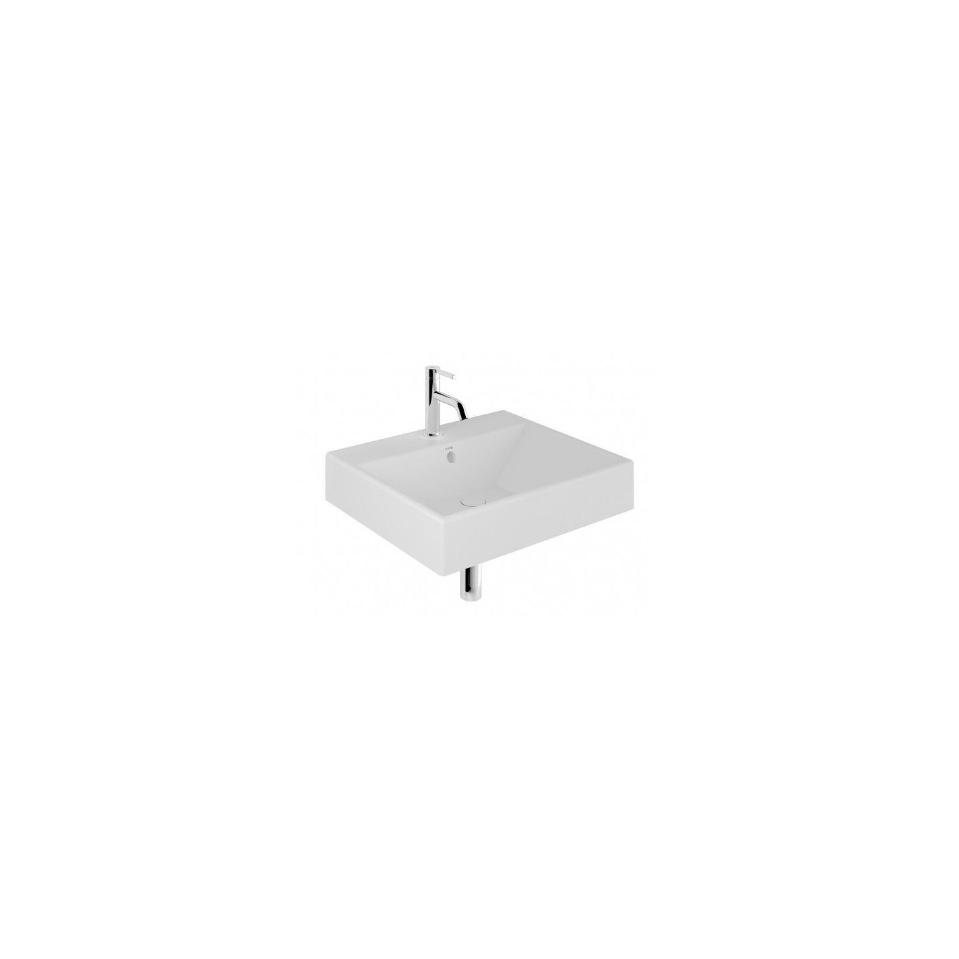Umywalka Ceramiczna Podwieszana Prostokątna 61X50 Z Otworem Na Baterię Resa Biały Mat 59WW6153 Kludi Umywalka Ceramiczna Podwieszana Prostokątna 61X50 Z Otworem Na Baterię Resa Biały Mat 59WW6153 Kludi