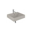 Umywalka Ceramiczna Podwieszana Prostokątna 61X50 Z Otworem Na Baterię Resa Jasny Szary Mat 59WW61O2 Kludi Umywalka Ceramiczna Podwieszana Prostokątna 61X50 Z Otworem Na Baterię Resa Jasny Szary Mat 59WW61O2 Kludi