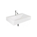 Umywalka Ceramiczna Podwieszana Prostokątna 81X50 Z Otworem Na Baterię Resa Biały 59WW8143 Kludi Umywalka Ceramiczna Podwieszana Prostokątna 81X50 Z Otworem Na Baterię Resa Biały 59WW8143 Kludi
