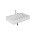 Umywalka Ceramiczna Podwieszana Prostokątna 81X50 Z Otworem Na Baterię Resa Biały Mat 59WW8153 Kludi Umywalka Ceramiczna Podwieszana Prostokątna 81X50 Z Otworem Na Baterię Resa Biały Mat 59WW8153 Kludi