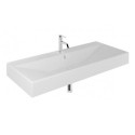 Umywalka Ceramiczna Podwieszana Prostokątna 121X50 Z Otworem Na Baterię Resa Biały Mat 59WW12153 Kludi Umywalka Ceramiczna Podwieszana Prostokątna 121X50 Z Otworem Na Baterię Resa Biały Mat 59WW12153 Kludi