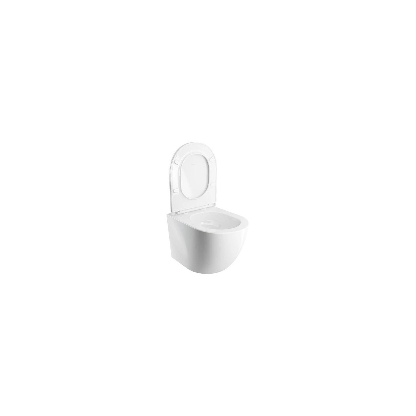 Miska WC Wisząca Ottawa Silent Power Z Deską Wolnoopadającą OTTAWASPMWBP Omnires Miska WC Wisząca Ottawa Silent Power Z Deską Wolnoopadającą OTTAWASPMWBP Omnires