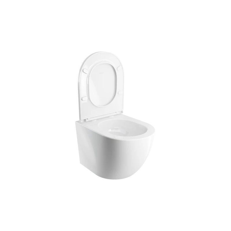 Miska WC Wisząca Ottawa Silent Power Z Deską Wolnoopadającą OTTAWASPMWBP Omnires Miska WC Wisząca Ottawa Silent Power Z Deską Wolnoopadającą OTTAWASPMWBP Omnires