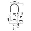 Bateria Kuchenna Elektroniczna Culina-S II Sensor PVD Steel 527462 Blanco Bateria Kuchenna Elektroniczna Culina-S II Sensor PVD Steel 527462 Blanco