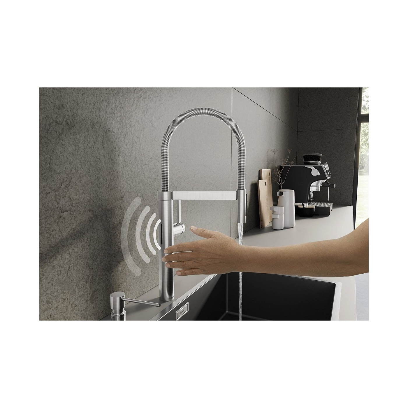 Bateria Kuchenna Elektroniczna Culina-S II Sensor PVD Steel 527462 Blanco Bateria Kuchenna Elektroniczna Culina-S II Sensor PVD Steel 527462 Blanco