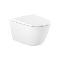 Miska WC Podwieszana Ona Rimless Vortex 53 cm Biały Połysk A34668C000 Roca Miska WC Podwieszana Ona Rimless Vortex 53 cm Biały Połysk A34668C000 Roca