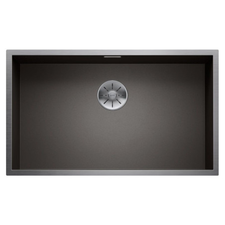 Zlewozmywak Stalowy Zerox 700-U Dark Steel 526244 Blanco